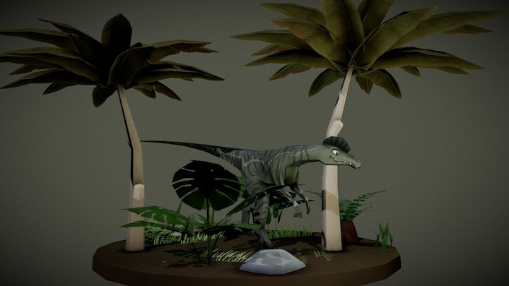 SneakySaurus 3D Model