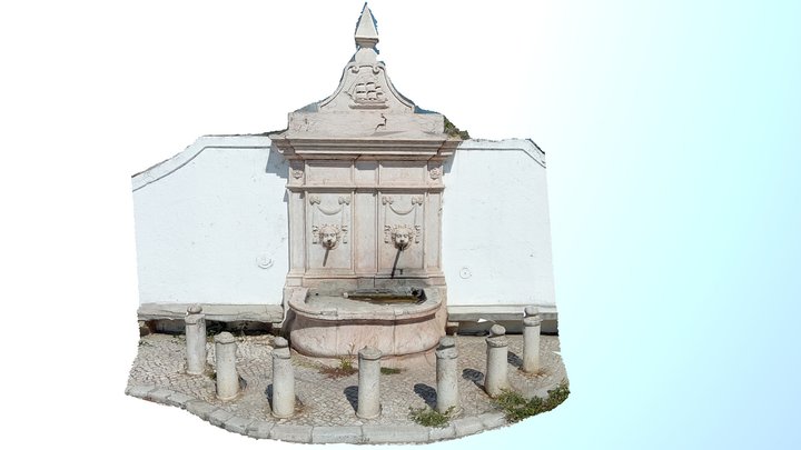 Fonte de água em Alcaçer do Sal - Portugal 3D Model