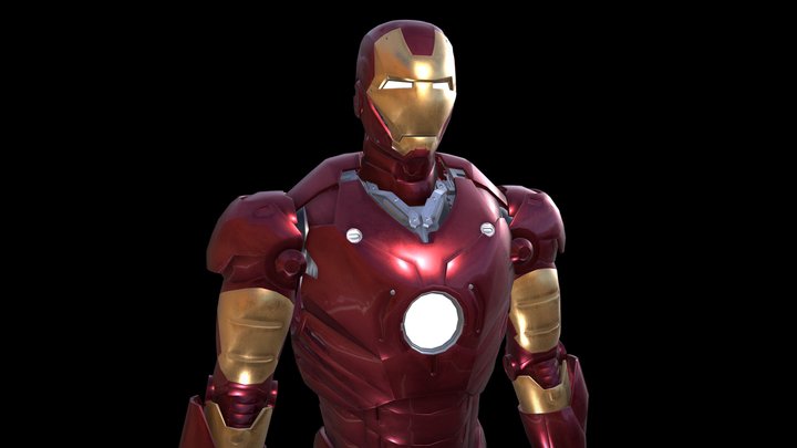 Iron Man Mark III 3D Model