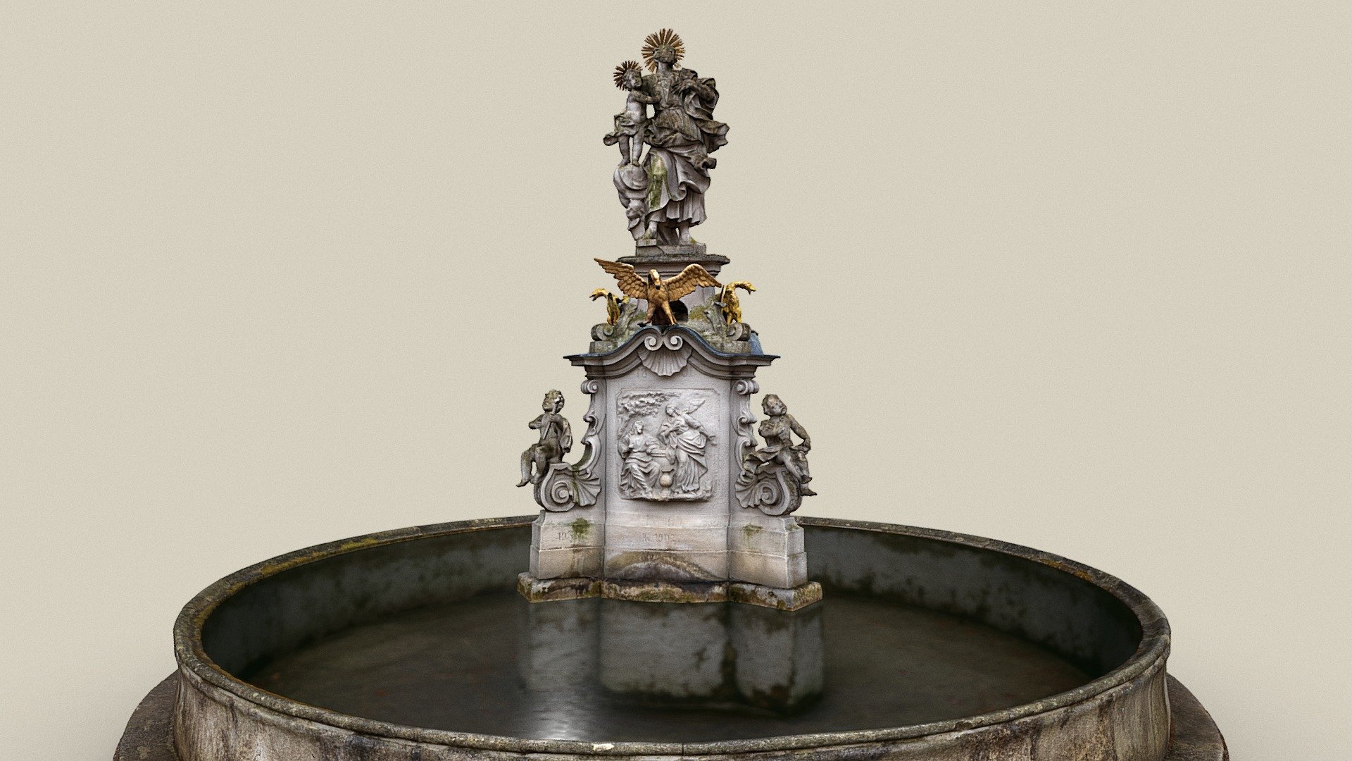 Josephsbrunnen — Sketchfab embed 3D viewer