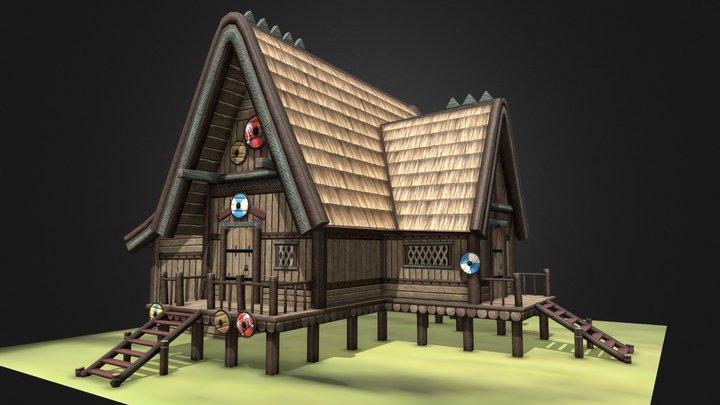 Belanger-Leroux_Genevieve_TP1_cabane 3D Model