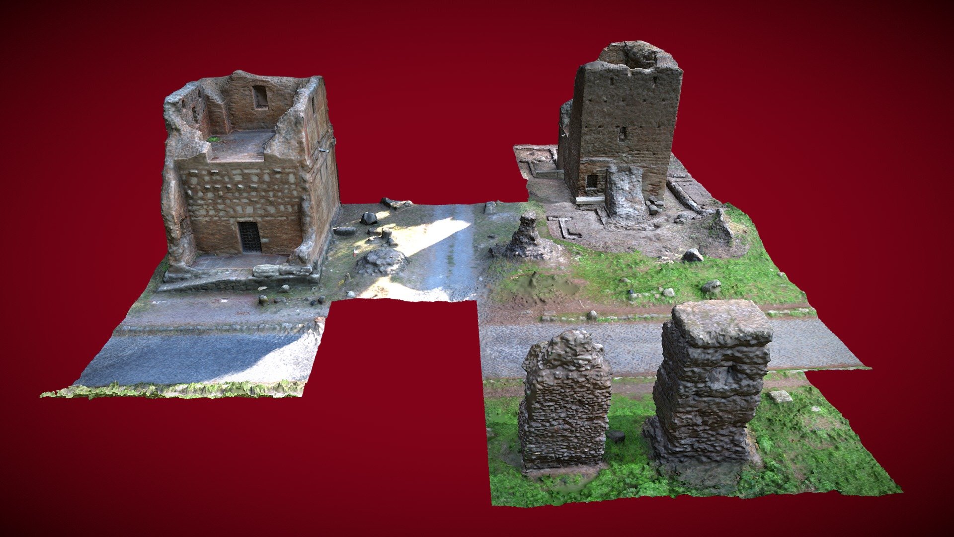 Via Appia Antica - Laterizio I & II