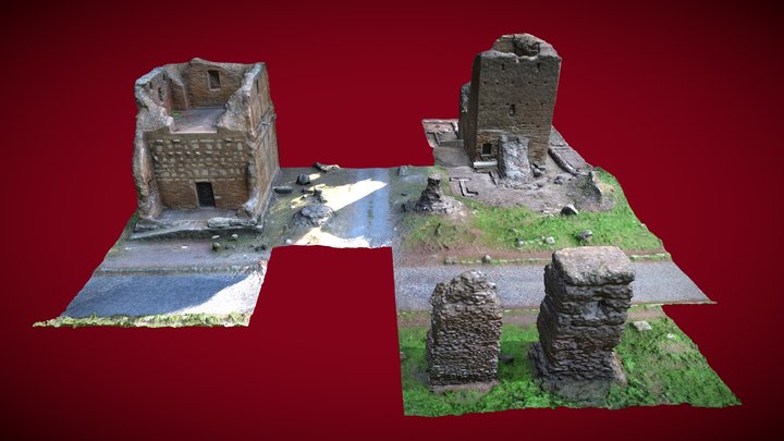 Via Appia Antica - Laterizio I & II 3D Model