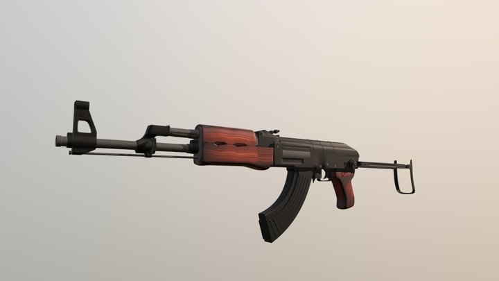 Ak - 47 3D Model