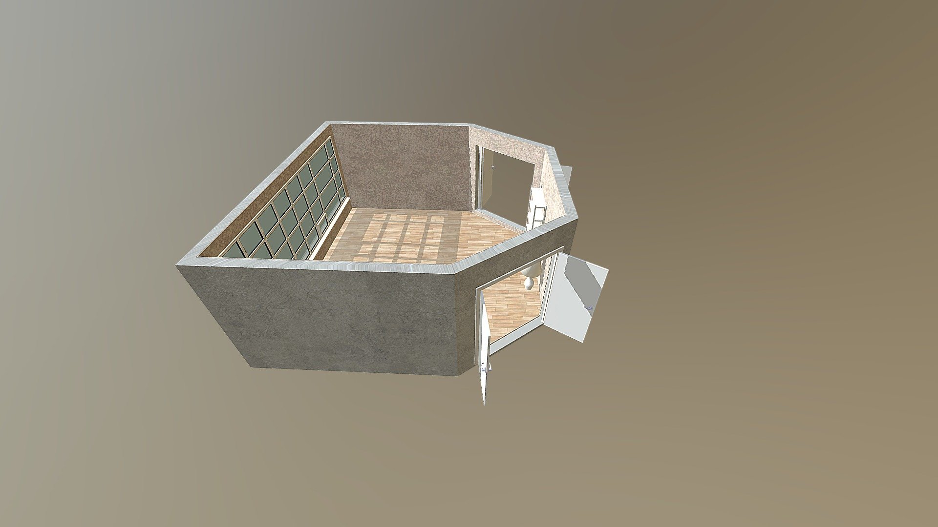 Stanza con Archimesh-Prova