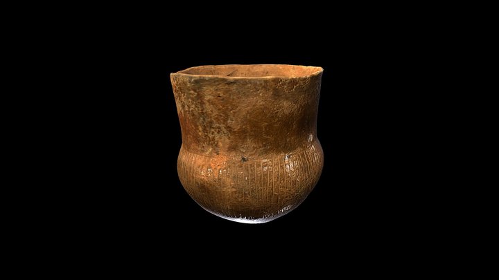 Trechterbeker D2004-IV Pot-a 3D Model