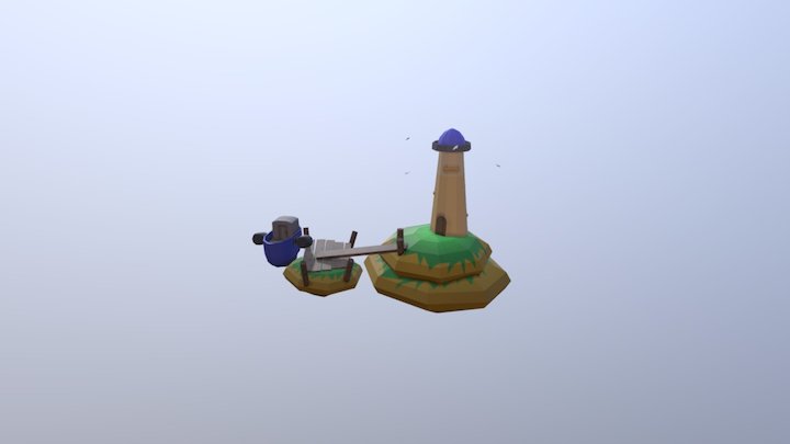 Fishermans Floating Isle 3D Model