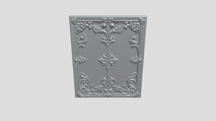 Plaster Panel 3D Model