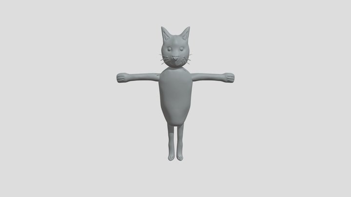 Cat 3D Model
