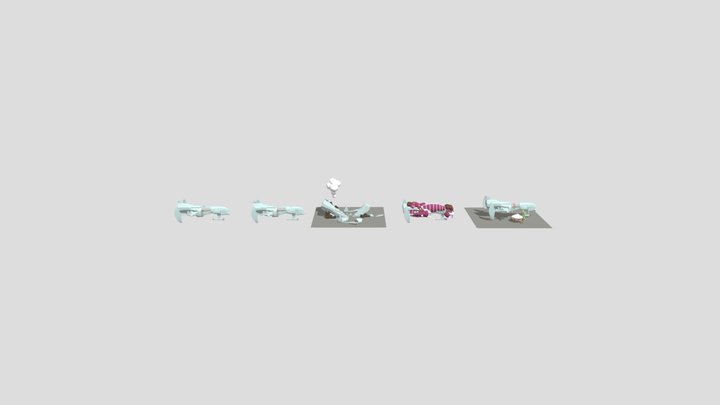 Ohter variant Draft to school xyz 3D Model
