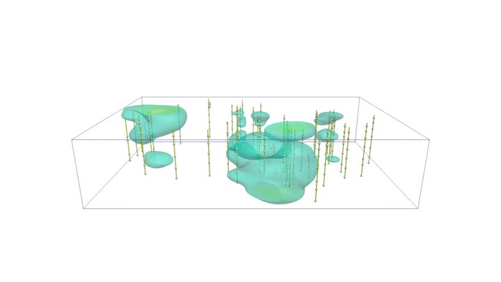groundwater chemistry plume 3D Model