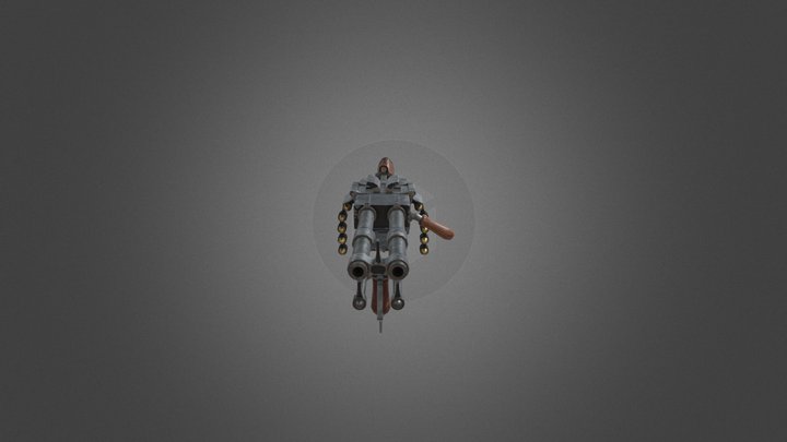 Double Love Dove 3D Model