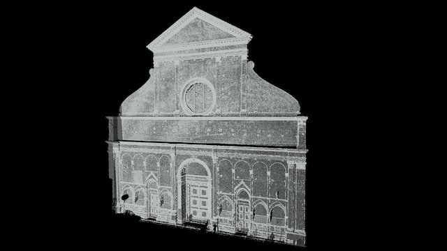 Santa Maria Novella, Florence 3D Model