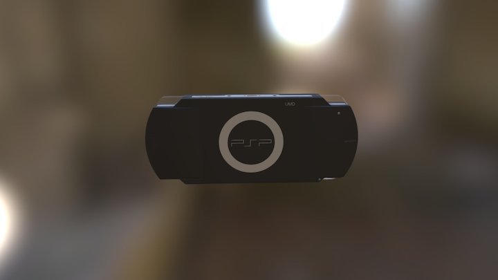 Playstation-portable-psp-eg02 3D Model