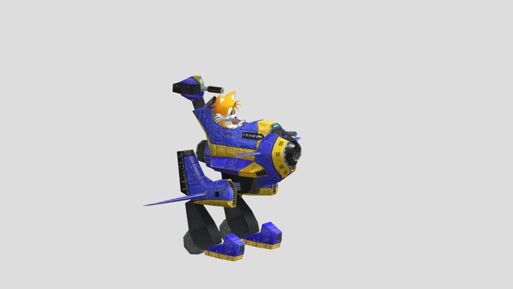 Sonic Adventure 2 Battle - Tails Cyclone 3D Model