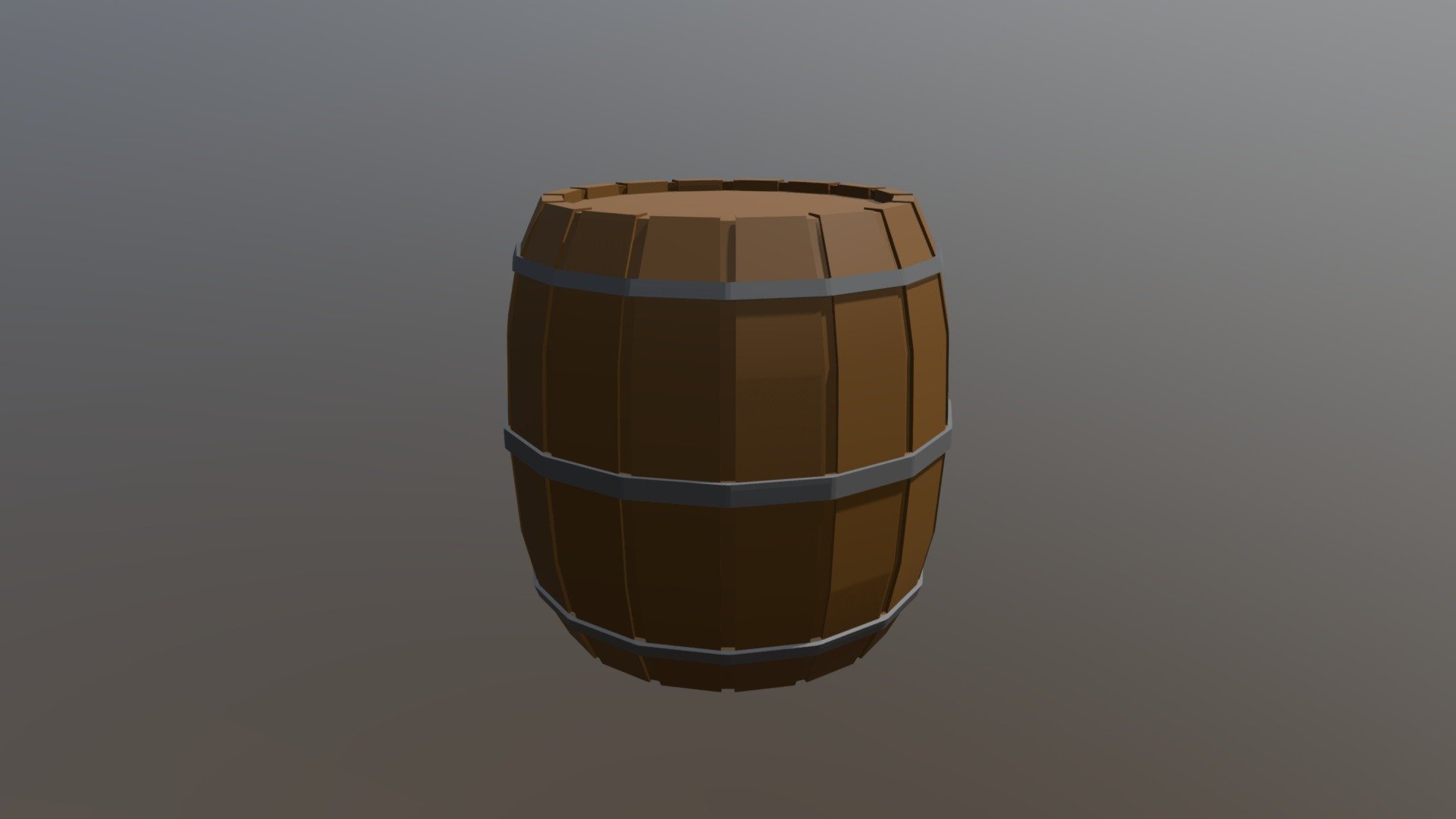Styalized Western Barrel
