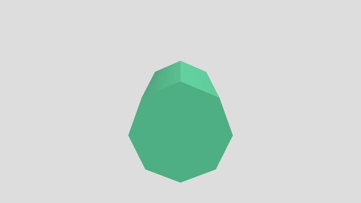 tree 8 sided 3D Model