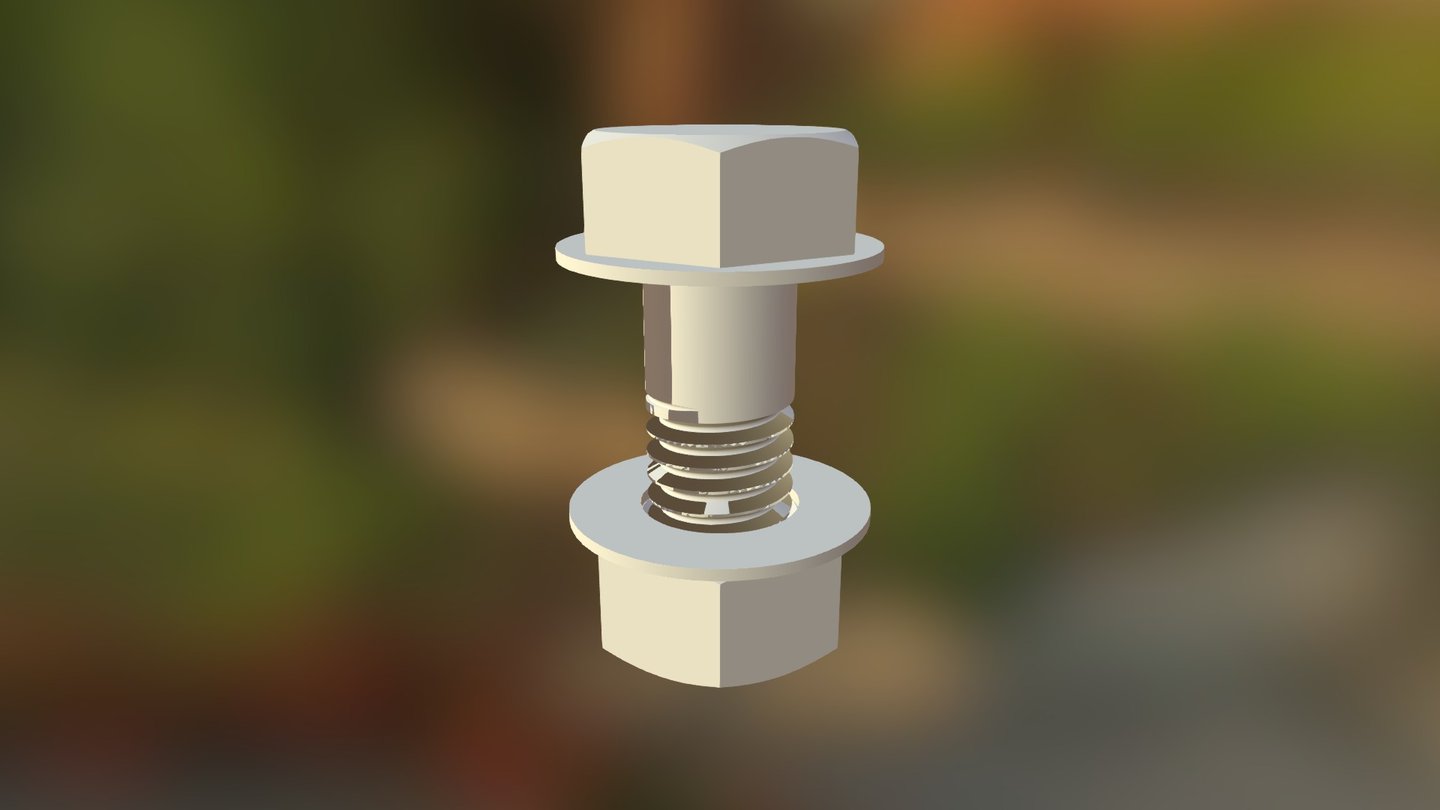 bolt - 3D model by Hopper (@mchhopper) [8a9d32f] - Sketchfab