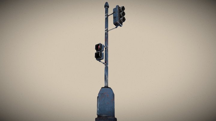 Traffic light 3D Model