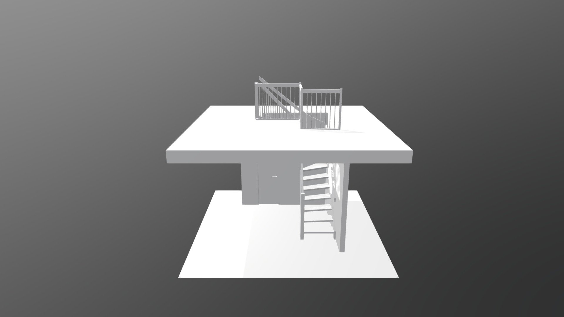 90 graders trapp - 3D model by vestlandstrappen [8a9e6a3] - Sketchfab