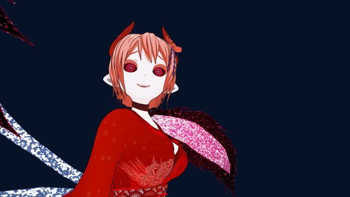 Oni? girl 3D Model