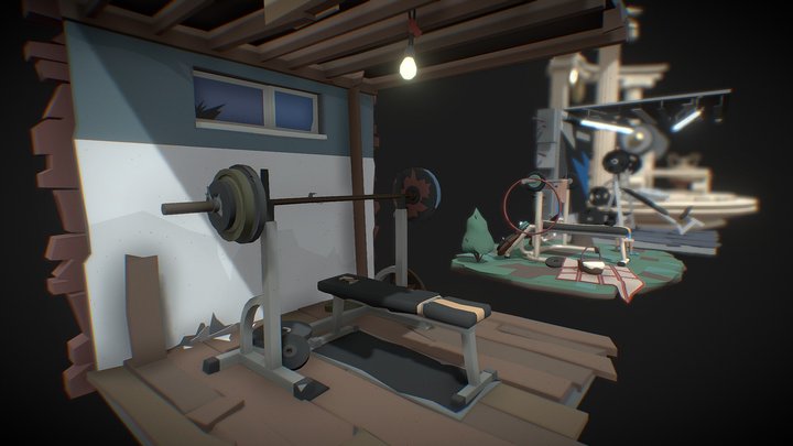 Gym Variation 3D Model