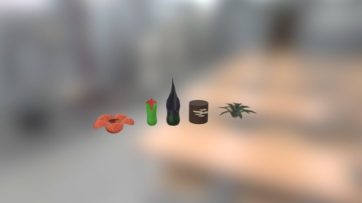Standard Plants 3D Model