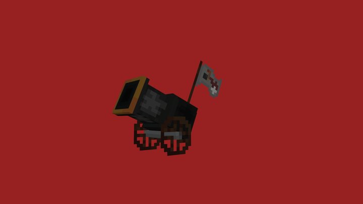 Joker cannon 3D Model