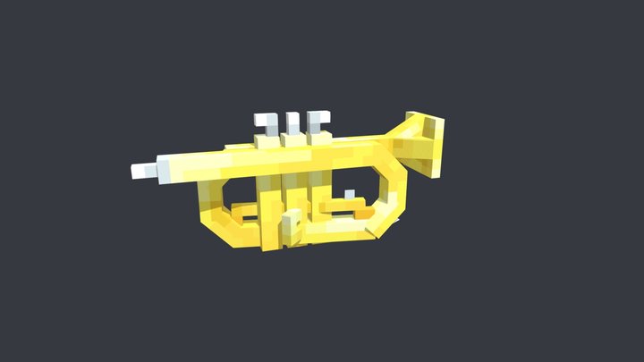 Trumpet 2 3D Model