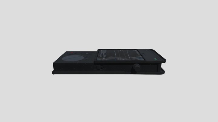 Sci-Fi Pocket Phone Textured – Free 3D Model STL
