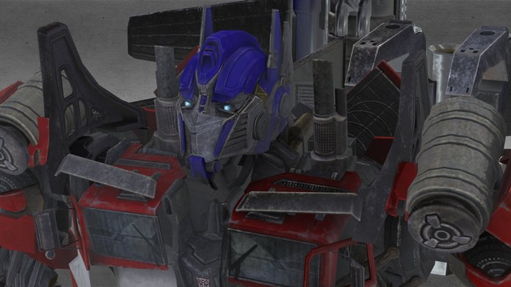 Optimus prime (2007-DOTM 3D Model