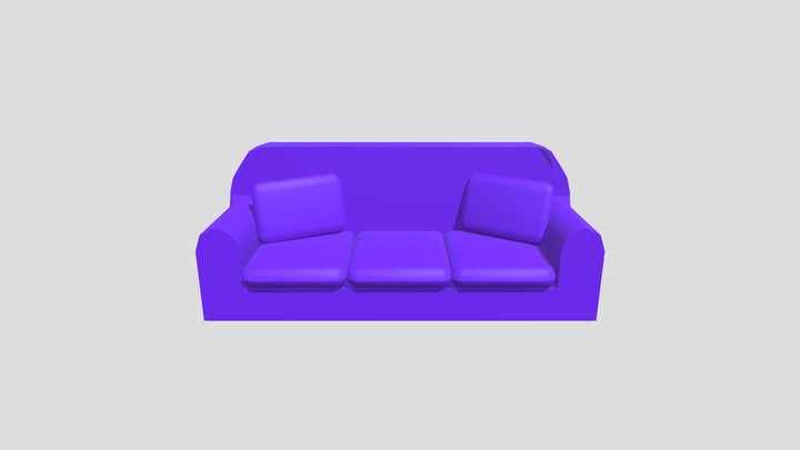 Purple Sofa