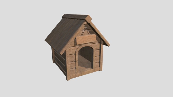 Doghouse 3D Model