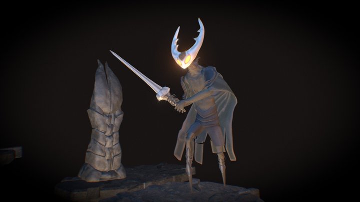The Hollow Knight 3D Model