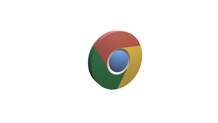 Google Chrome 3D Model
