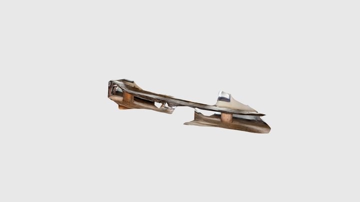 Torreya State Park CCC Dugout Canoe 3D Model