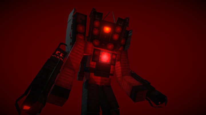 Ic upgraded titan speakerman 3D Model