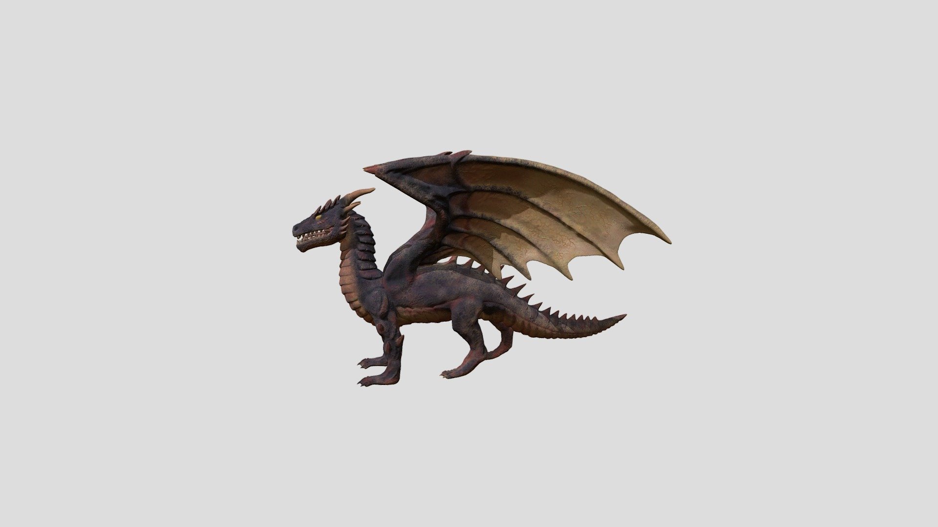 Dragon - 3D model by Cvminh [8aa5c36] - Sketchfab