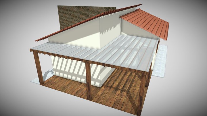 Casa de Fazenda - Cláudio e Nívea 3D Model