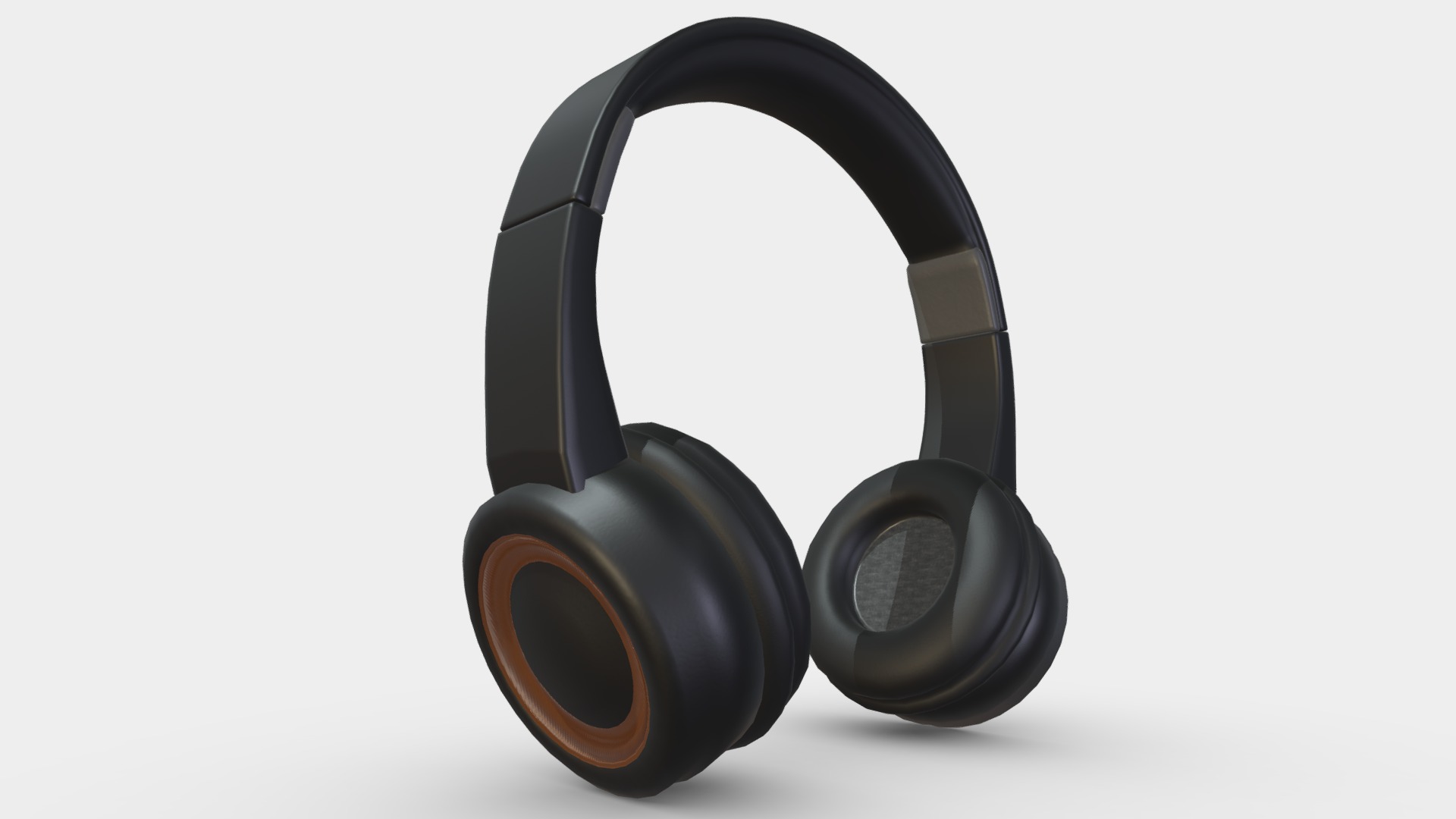 3D model Generic Branding Technology – Headphones - This is a 3D model of the Generic Branding Technology - Headphones. The 3D model is about a pair of headphones.