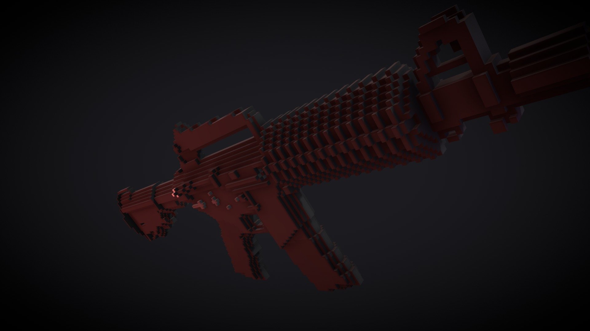 M4A1-S (Voxel)