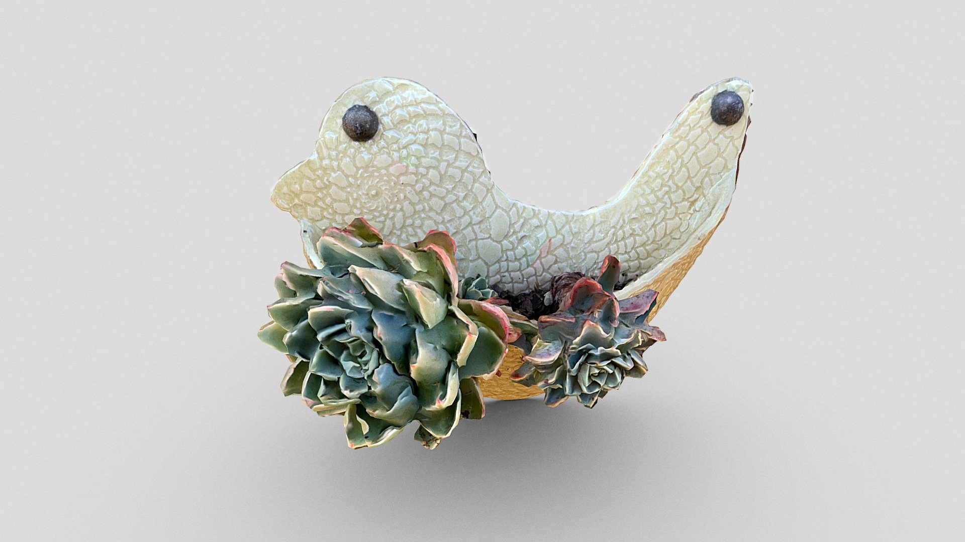 Ceramic flower holder