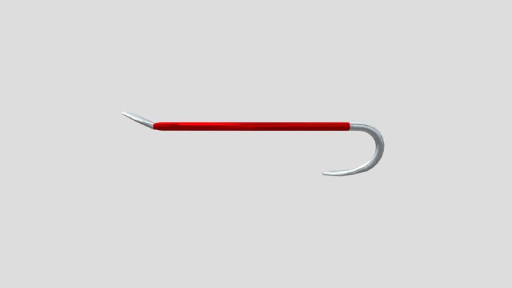 Crow bar 3D Model