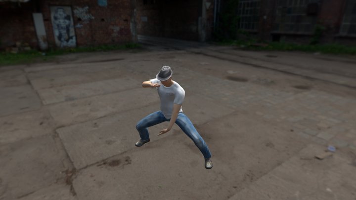 fight-man 3D Model