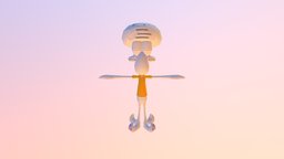Squidward - Download Free 3D model by CometRider319 [8aaacd2] - Sketchfab