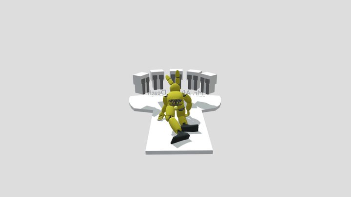 Afton's Death 3D Model