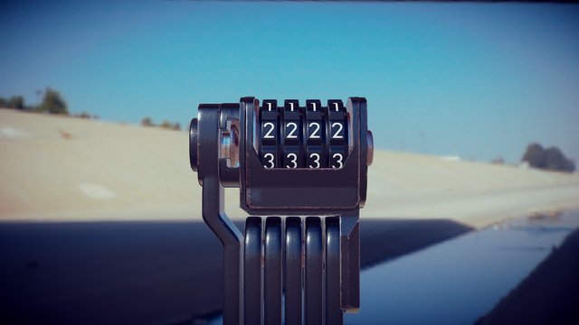 Bicycle Lock 3D Model
