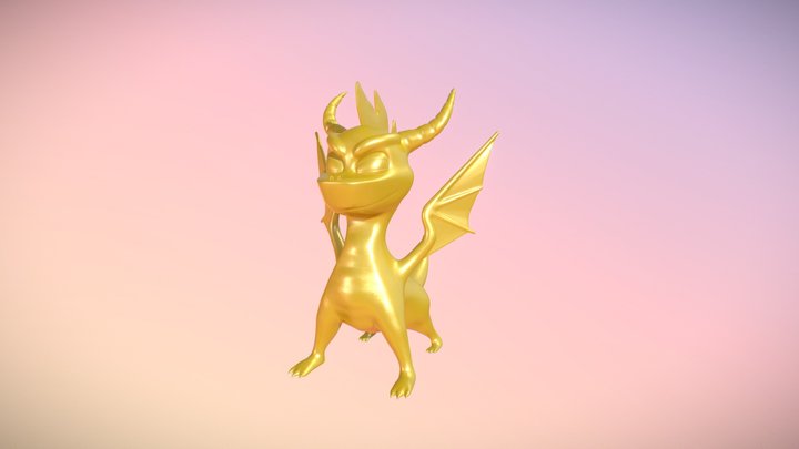 Spyro 3D Model