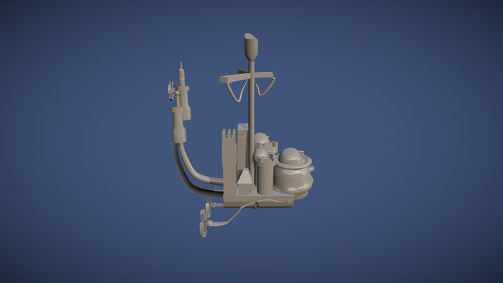 Castillo vagabundo 3D Model