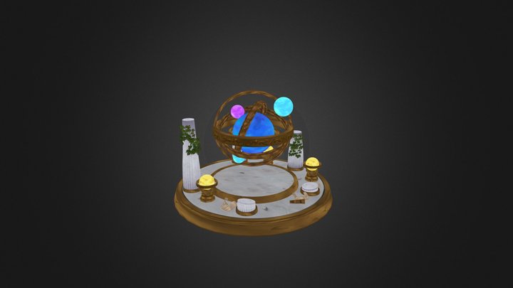 Tyrhold Enviroment Scene 3D Model